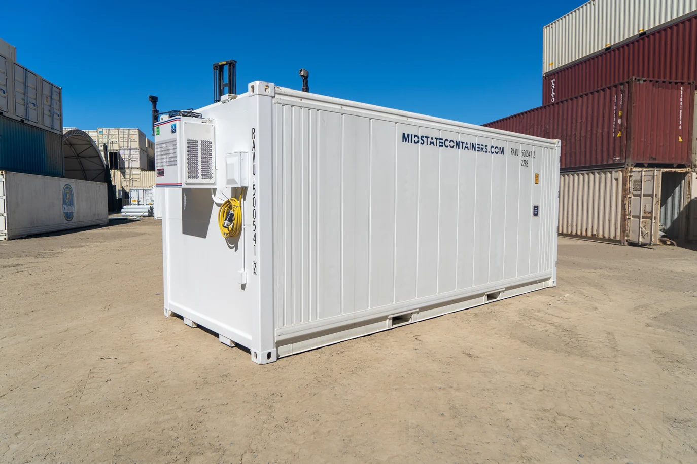 20' STD New Refrigerated Container (Single Phase 2.5 HP Cooler)