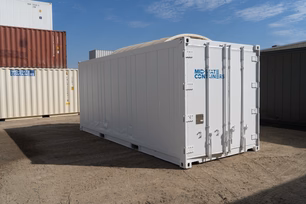 20' STD Refrigerated Container Used Box - New Motor (Single Phase 3.5 HP Freezer)