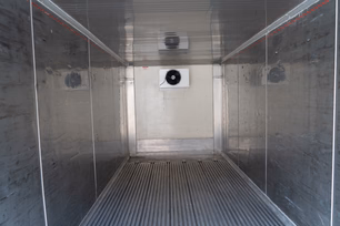 20' STD Refrigerated Container Used Box - New Motor (Single Phase 3.5 HP Freezer)