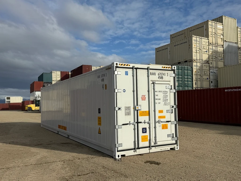 40' High Cube New Refrigerated Container (Single Phase 3HP Cooler)