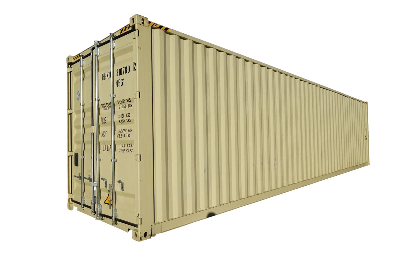 40’ High Cube One Trip Container