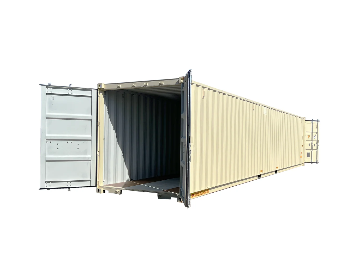 40’ High Cube One Trip Double Door Container