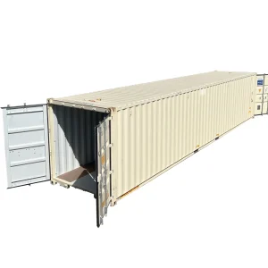 40’ High Cube One Trip Double Door Container
