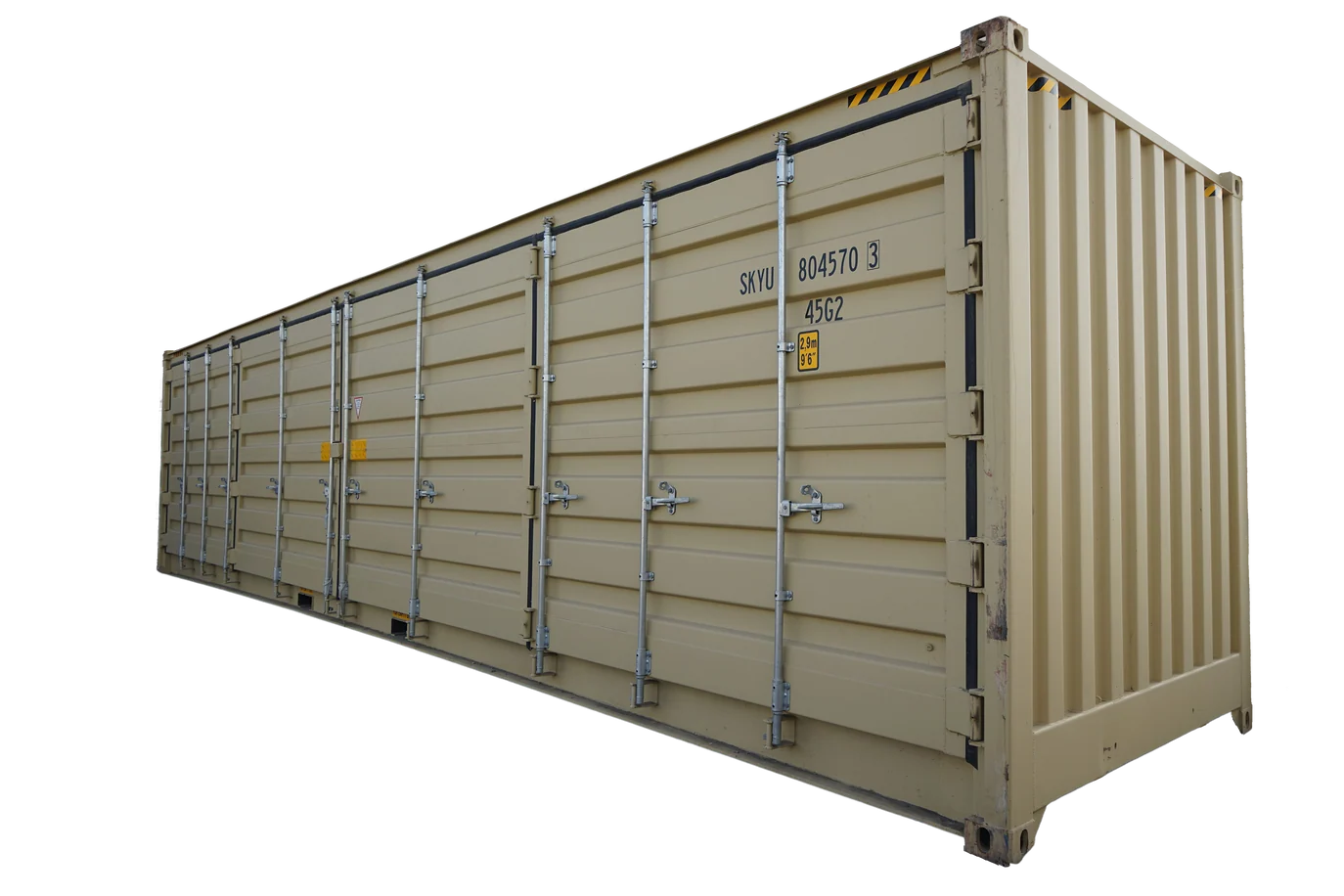 40' High Cube Open Side Container