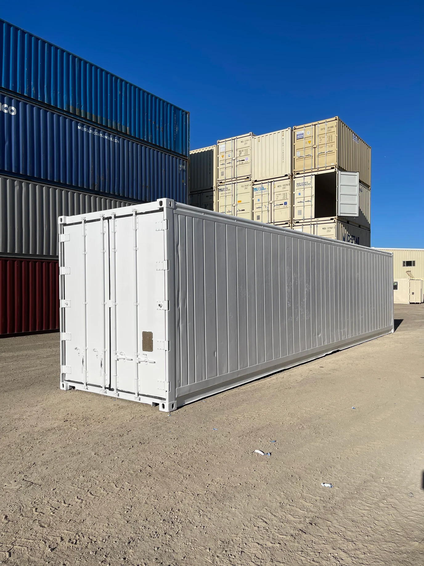 40' High Cube Refrigerated Container Used Box - New Motor (Single Phase 3HP Cooler)