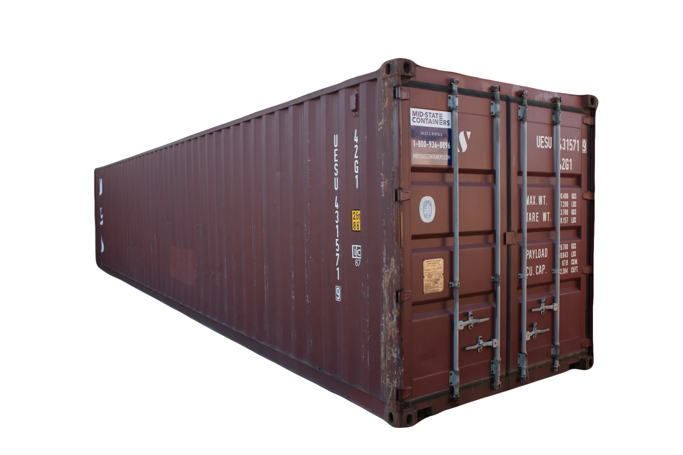 40’ Standard Cargo Worthy Premium Container